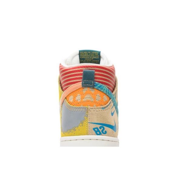 Thomas Cambell x Nike SB Dunk High 'What The' - Size 10.5 - Picture 8 of 9